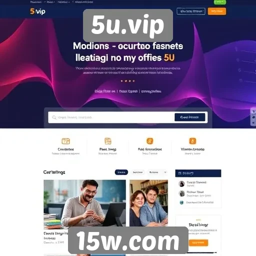 Experiência de usuário no site 5u.vip é elogiada